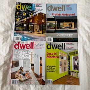 Dwell Magazine 2012 Set of 4